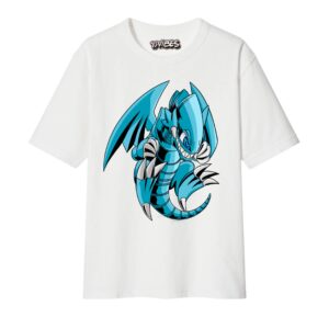 CAMISETA DRAGON BLANCO DE OJOS AZULES TOON WORLD B2