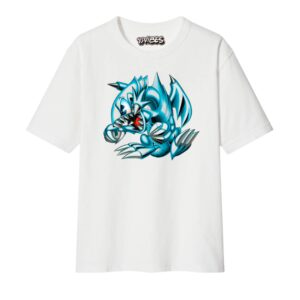 CAMISETA DRAGON BLANCO DE OJOS AZULES TOON WORLD B