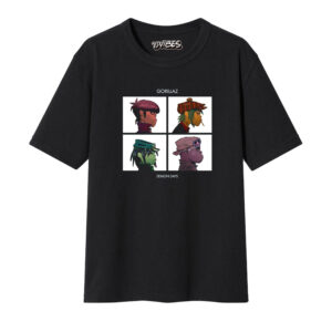 CAMISETA GORILLAZ THE DEMON DAYS